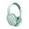 thumbnail image 1 of Wireless Bluetooth Headphones for Kids with 30H Battery Life, 85dB Safe Volume Limit, Built-in Microphone - Kids On-Ear Earphones for iPhone, iPad, & More - Mint w/Case, 1 of 9