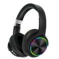 thumbnail image 1 of Wireless Bluetooth Headphones with LED Lights, Active Noise Cancelling Mic, Over-Ear Comfort, 30-Hour Battery, Foldable Design for Travel, Work, Gaming, 1 of 8