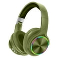 thumbnail image 1 of Wireless Bluetooth Headphones with LED Lights, Active Noise Cancelling Mic, Over-Ear Comfort, 30-Hour Battery, Foldable Design for Travel, Work, Gaming, 1 of 8