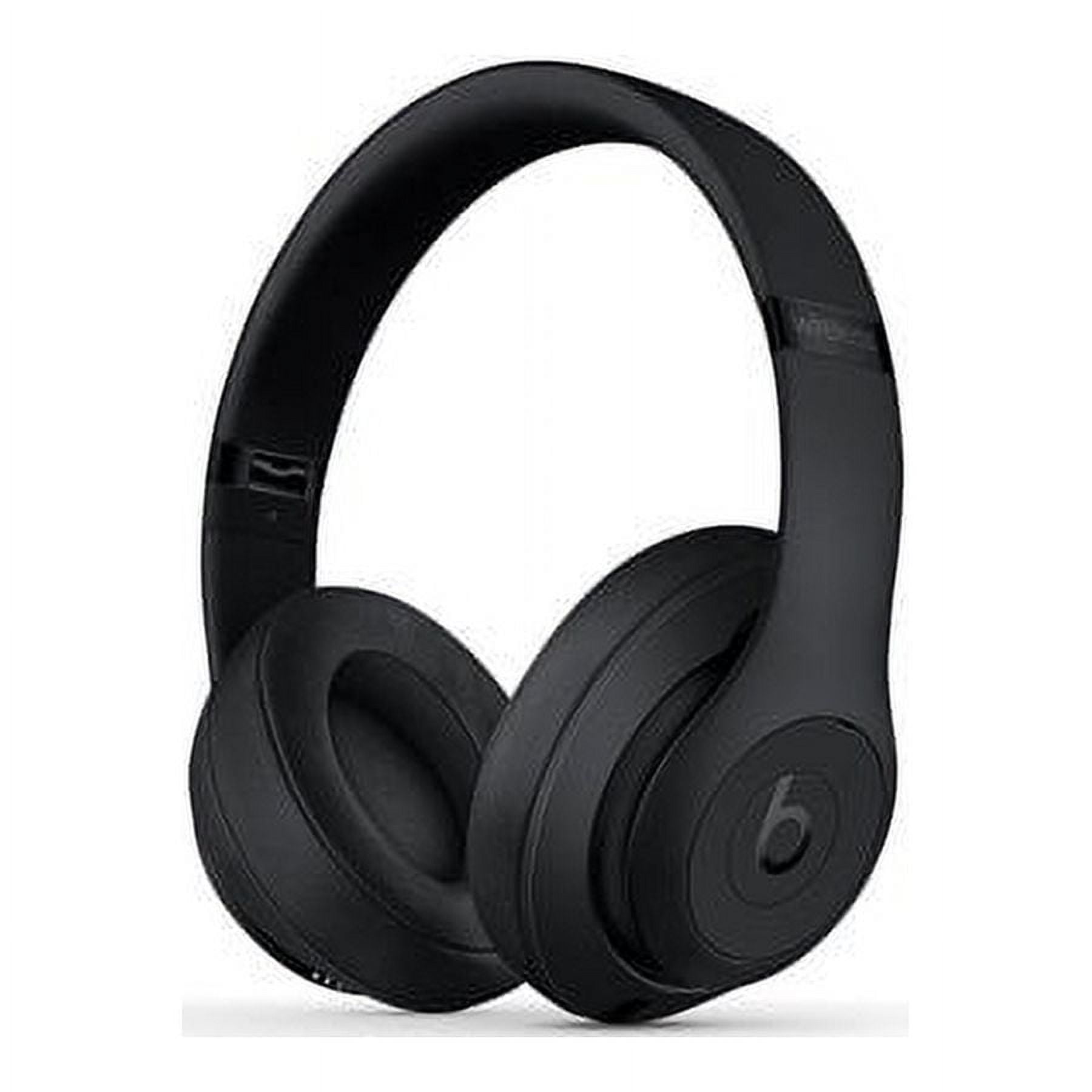 Studio 3 Matte Black Over-Ear Wireless Bluetooth Headphones