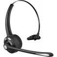 Wireless Bluetooth Headphones, Pro Trucker Headset, Over Head Earpiece