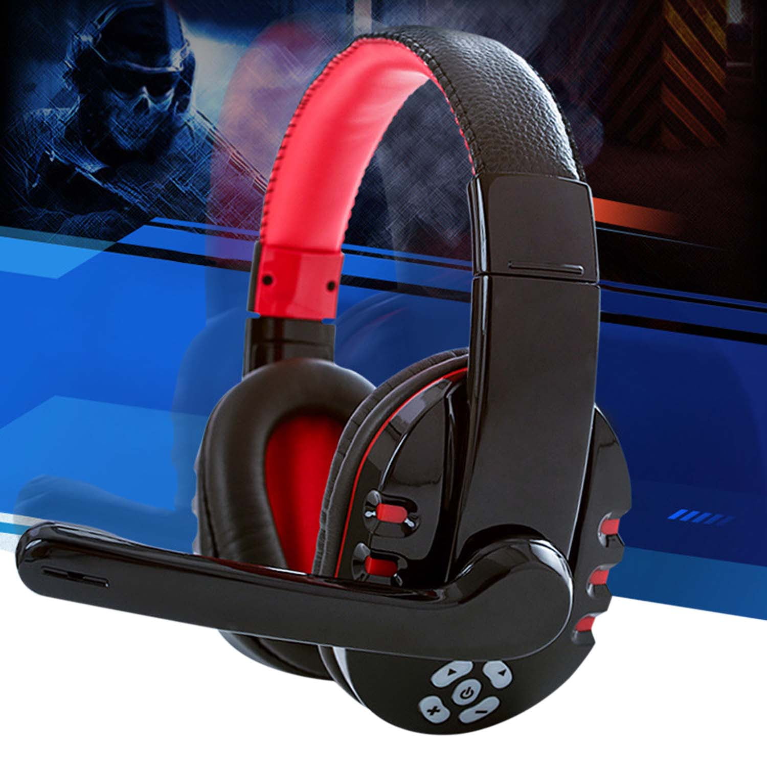 Wireless Bluetooth Headphones for PS4 Gaming Headset Hifi Stereo