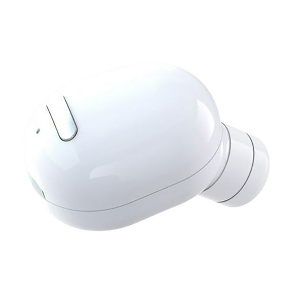 Wireless Bluetooth Headset, Usavan 5.0 Invisible Earpiece for Car Calls, Long Battery Life Noise Cancelling Mono Headset with Charging Case