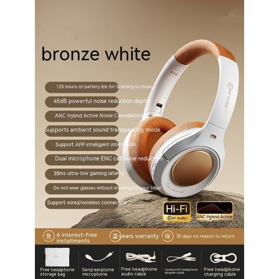 Wireless Bluetooth Headset With Long Battery Life