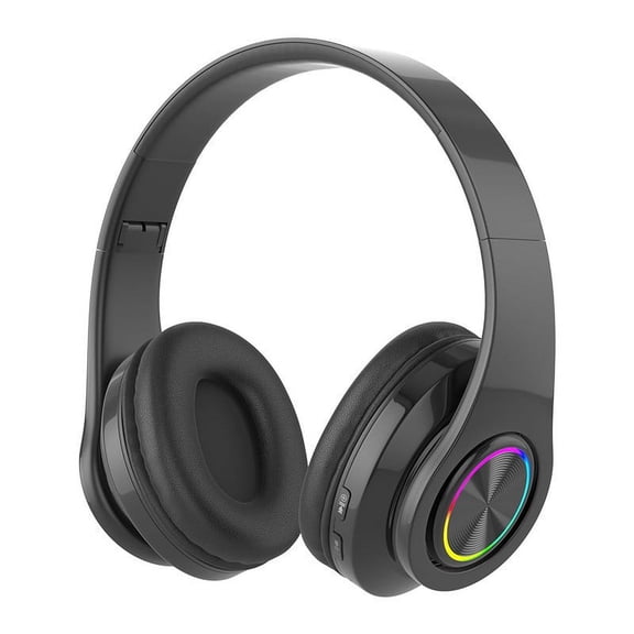 Wireless Bluetooth Headset with Color LED Light and MP3 Player Function for High - Quality Audio and Comfortable Use