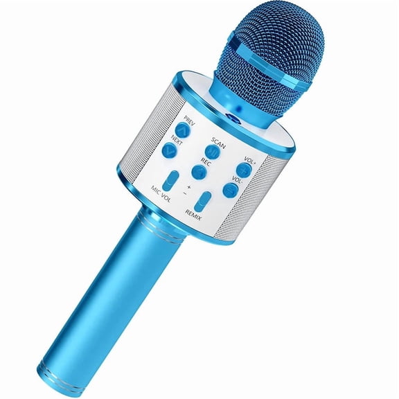 Wireless Bluetooth audio microphone all-in-one kids KTV home use microphone