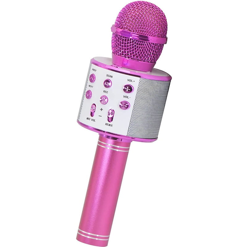 Wireless Bluetooth audio microphone all-in-one kids KTV home use microphone
