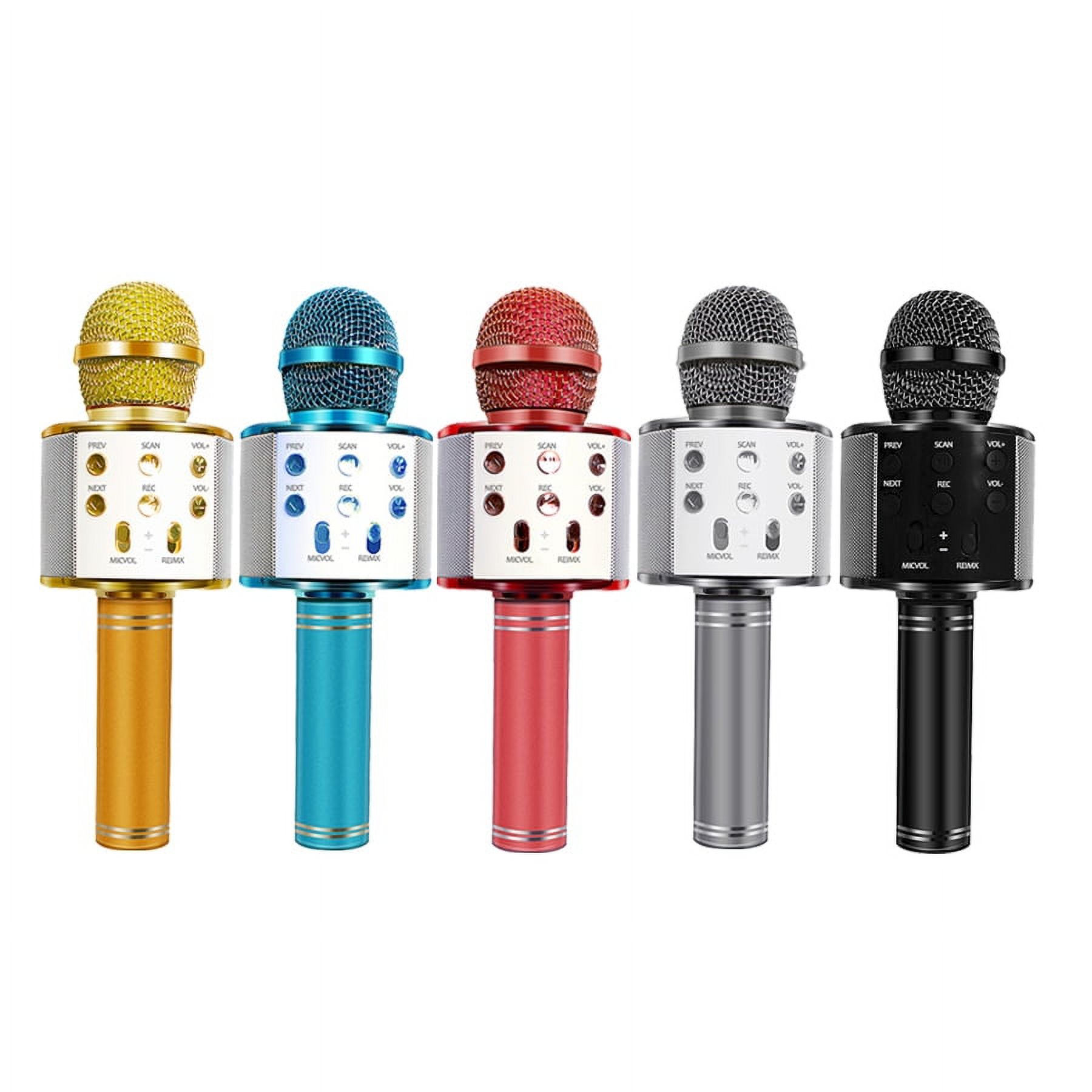 Micro Karaoké Bluetooth Wowstar Avec Lumières LED - Portable, Rechargeable - Pour Enfants Et Adultes - Compatible IPhone/Android/PC