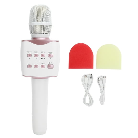 Rewera Wireless Bluetooth Karaoke Microphone Speaker for iOS/Android