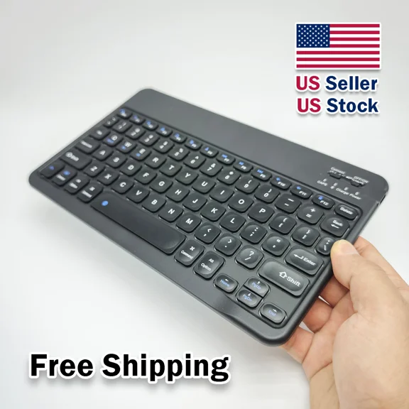 Wireless Bluetooth Keyboard For Windows Android Ios Pc Phone Tablet Universal Us