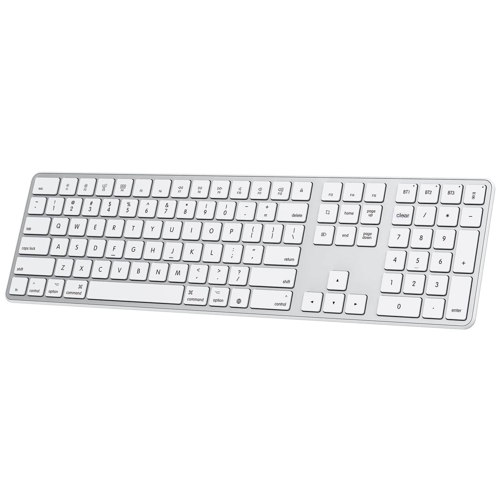 Wireless Bluetooth Keyboard for Mac, with Numeric Keypad, MultiDevice