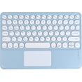 thumbnail image 1 of Wireless Bluetooth Keyboard with Touchpad for ipad, Portable Mini Small Universal Rechargeable 10 inch Ultra-Slim Wireless Keyboard for Tablet Smartphone PC Computer Laptop Windows Android iOS, 1 of 7