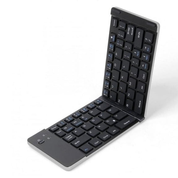 Wireless Bluetooth Keyboard for Samsung Galaxy S24/Ultra/Plus Phone - Folding Rechargeable Portable Compact for Galaxy S24/Ultra/Plus