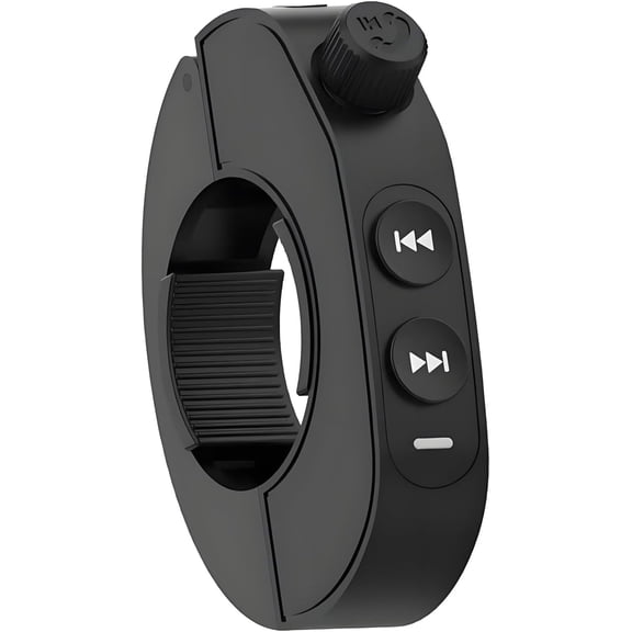 Wireless Bluetooth Media Controller,Motorcycle Handlebar Button,IP6 Riding Waterproof Controller,Steering Wheel Music Button,Compatible with Smart Phone Devices.for Bicycles, Motorcycles