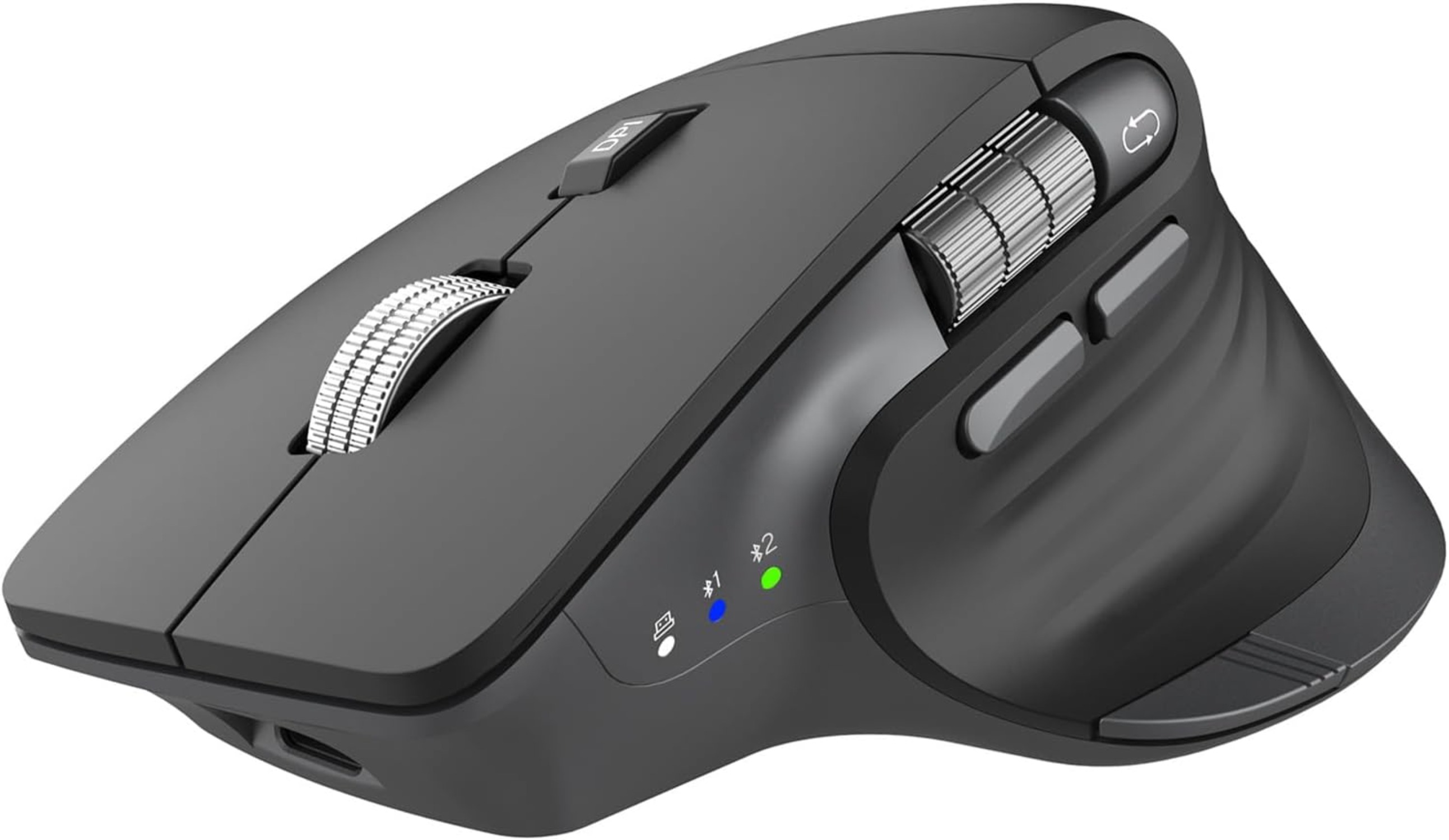 Wireless Bluetooth Mouse, Ergonomic Rechargeable Silent Mouse with ...