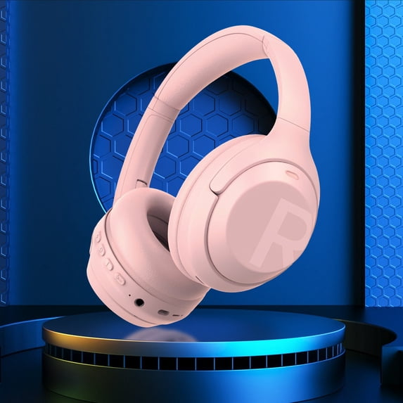 Wireless Bluetooth Noise Cancelling Headphones - Personalized Spatial Audio, USB-C Lossless Audio, Apple & Android Compatibility, Up to 40 Hours Battery Life(Pink)