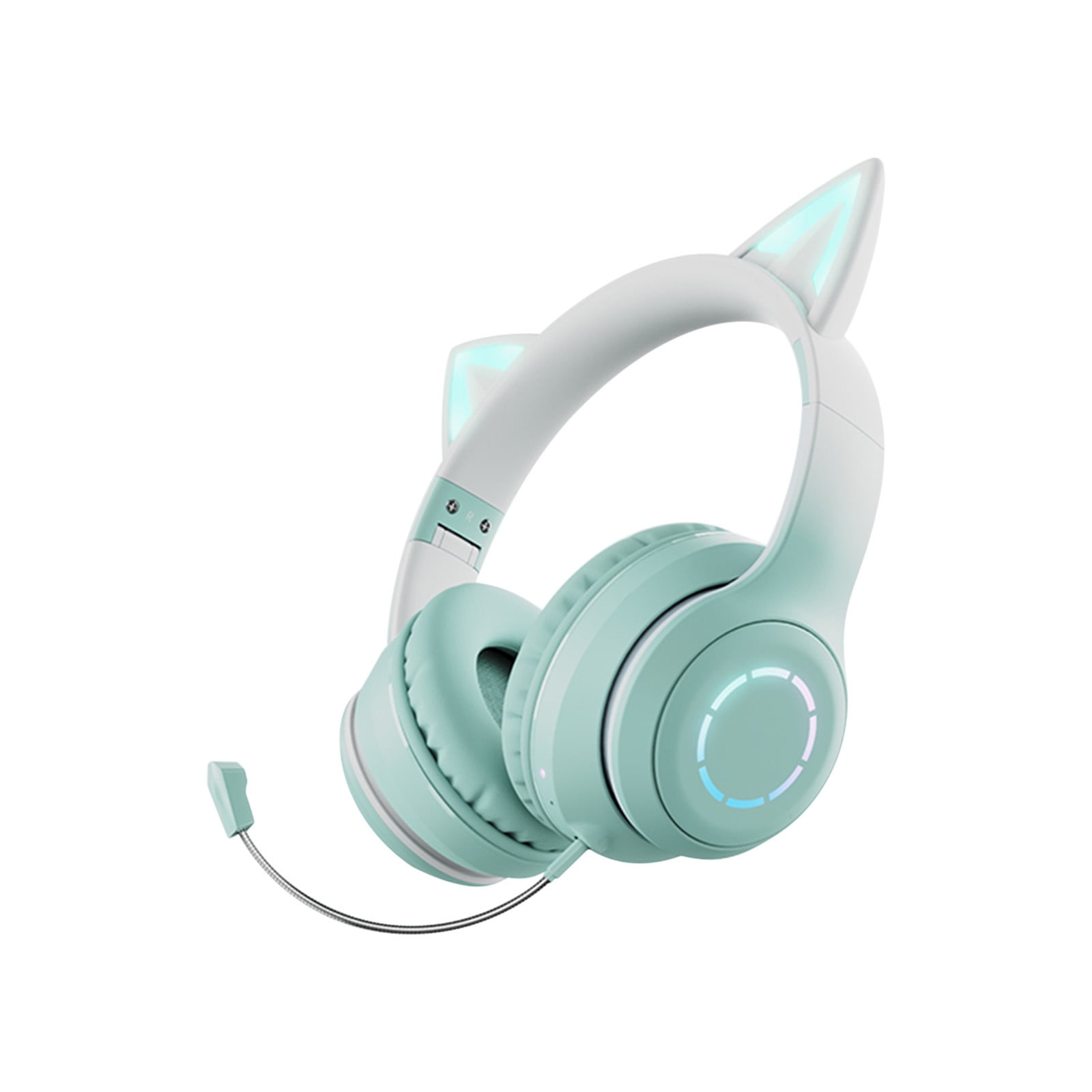 Wireless Bluetooth On-Ear Headphones, ios & Android Compatible, Up to 50 Hours of Battery Life,Green