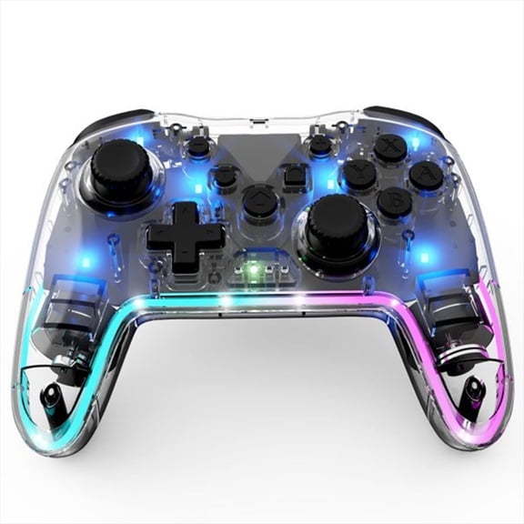 Wireless Bluetooth RGB Gaming Controller for Nintendo Switch, PC, and Android