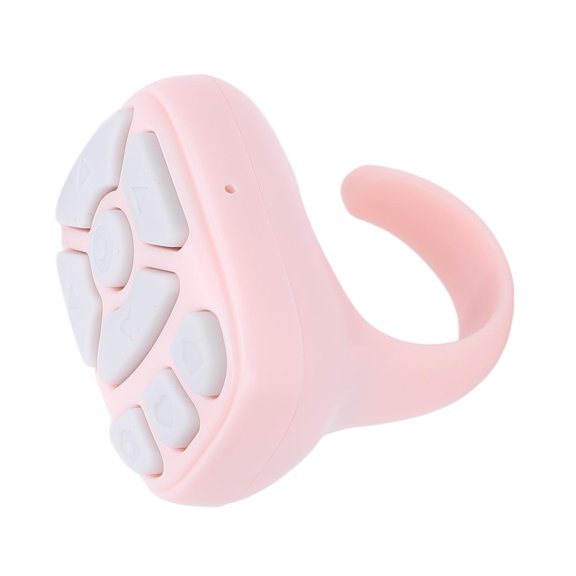 Wireless Bluetooth Remote Control for TikTok Page Turning and Camera Shutter, Pink (10 in / 25.4 cm)