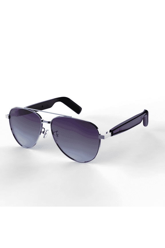 Wireless Bluetooth Smart Sunglasses, Open Ear Audio Glasses, UV Protection, HIFI Sound, Touch Operated for Men Women Daily Use