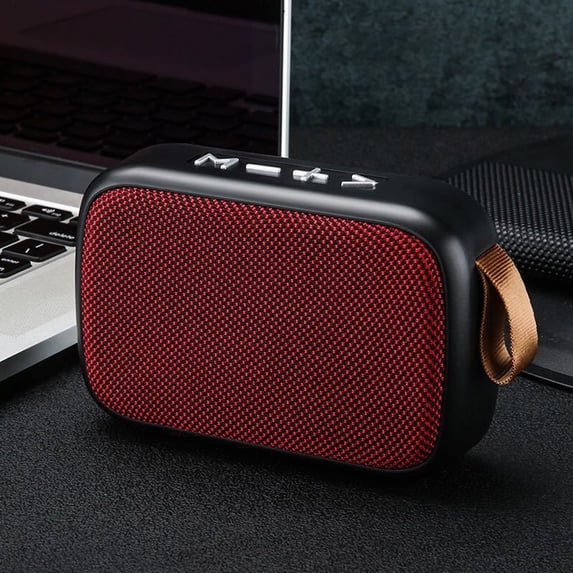 Wireless Bluetooth Speaker with Aux/Usb/Tf/Fm Card Slot,Outdoor Portable Stereo Speaker with Hd Audio,Enhanced Bass, Dual-Driver,Handsfree Calling, Fm Radio Speaker For Travel,Party (Blue)