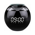 thumbnail image 1 of Wireless Bluetooth Speaker Colorful Subwoofer With Led Display Fm Radio Alarm Clock Bluetooth Hifi Card Mp3 Music Play as Gifts for Moms Grandma Women Girls, 1 of 8