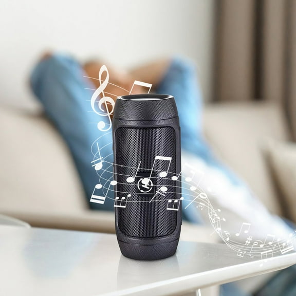 Wireless Bluetooth Speaker, Mini Portable Subwoofer, 360° Surround Sound, HiFi Audio, 400mAh Battery, USB/TF Playback, Outdoor Travel Music System