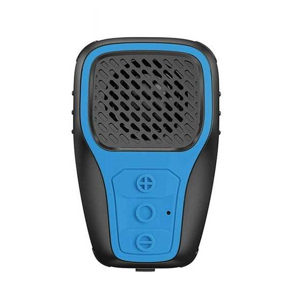 Wireless Bluetooth Speaker Wearable Mini Magnetic Suction Portable IPX67 Waterproof Stereo Column Subwoofer Black+Blue