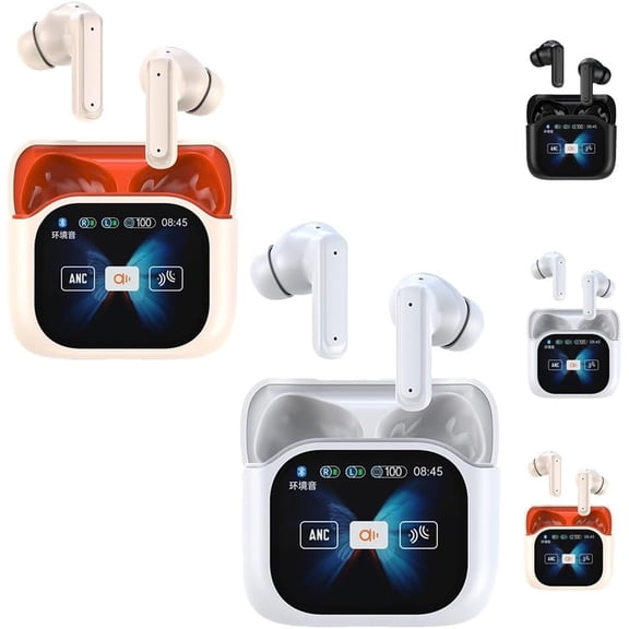 Wireless Bluetooth Translation Earphone with Real-time AI Translator, Two-Way Language Earbuds for 144 Languages Travel Business