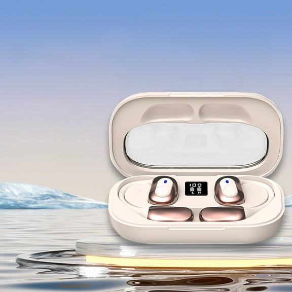 Wireless Bluetooth Translation Earphones – Real-Time Smart Translator Earbuds with Mic, 144 Languages, CVC8.0 Noise Reduction, Bluetooth 5.4, Long Battery Life for Travel, Work & Meetings