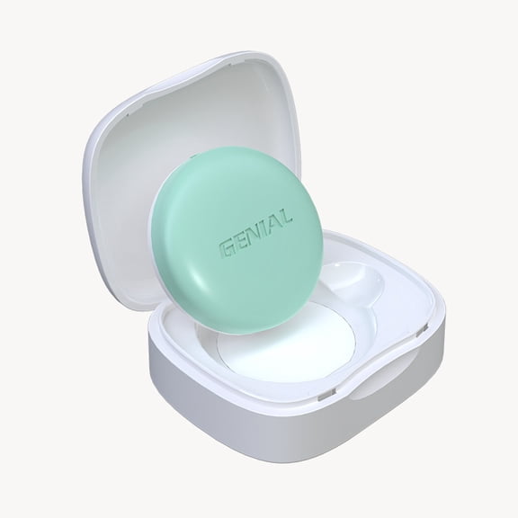 Wireless Bluetooth Wearable Body Temperature Tracker, Continuous Temp Monitoring Patch with Smart APP Alert, Reusable Skin-Friendly Temp Recorder for Baby Infant Kids & Adults, Includes Portable Stor