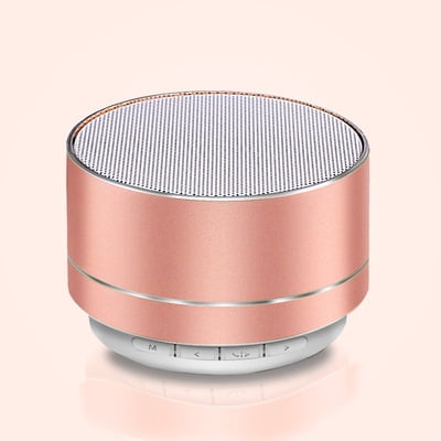 Wireless Bluetooth speaker, USB, pluggable card, Mini speaker (pink)