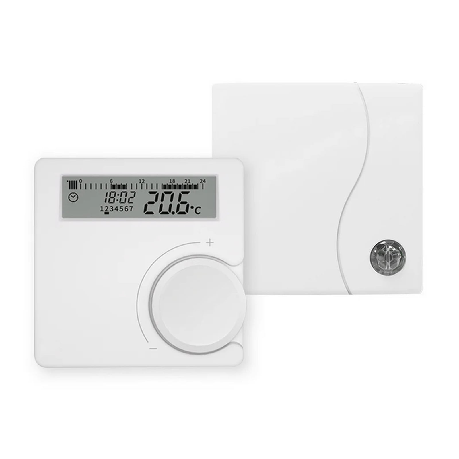 Wireless Boiler Thermostat Room Heater Low Power Battery Thermostat Digital Temperature Controller