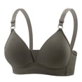 thumbnail image 1 of Wireless Bra Seamless Triangle Bra, Light Support No Underwire Bralette for Everyday Comfort, Home Lounge or Daily Wear, 1 of 9