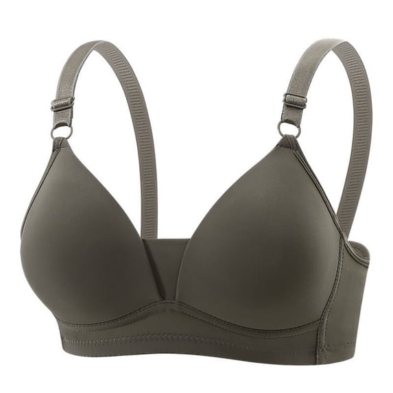 Wireless Bra Seamless Triangle Bra, Light Support No Underwire Bralette for Everyday Comfort, Home Lounge or Daily Wear