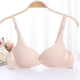 thumbnail image 1 of Wireless Bra for Women Seamless No Underwire Comfort Bra Full Coverage Soft Support Everyday Lounge Bra Khaki 36, 1 of 3