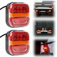 thumbnail image 1 of Wire Brake Lights for Trailer, 2025 New Wire Magnetic LED Rear Trailer Tail Lights Kits for Boat Truck Rv Stop Turn Signal (Regular-2 pcs), 1 of 7