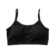 thumbnail image 1 of Wireless Bralettes for Girl New Girls' Bra Wirefree Developmental Stage Student Underwear with Sponge Bulge Points Children's Camisole Style B-37 Black M, 1 of 3