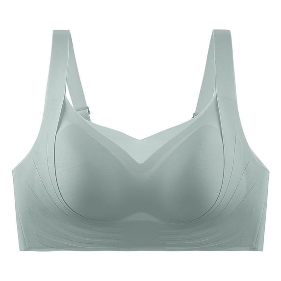 Wireless Bras with Support and Lift Seamless Bra Plus Size Bralettes Balconette Bra Supportive Bras Bras for Women No Underwire T-Shirt Bra Bralettes for Women Back Smoothing Bra Sports Bras