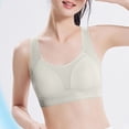 thumbnail image 1 of Wireless Bras for Girls Summer Size 12-15 Pullover Bralettes Juniors Teens Solid Lightweight Breathable Padded Sports Underwear Bra, 1 of 8