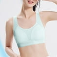 thumbnail image 1 of Wireless Bras for Girls Summer Size 12-15 Pullover Bralettes Juniors Teens Solid Lightweight Breathable Padded Sports Underwear Bra, 1 of 8