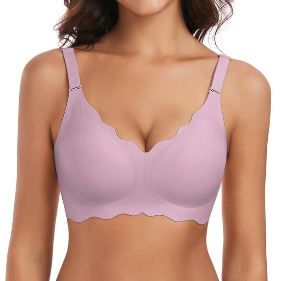 Wireless Bras for Women No Underwire Full Coverage Padded Push Up T Shirt Bras Seamless Bralette Comfort Everyday Bra
