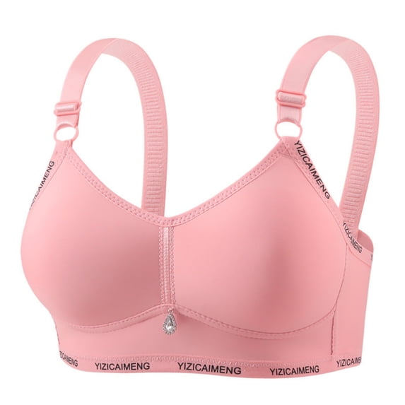 Wireless Bras for Women No Underwire Full Coverage Supportive T-Shirt Bras Seamless Push Up Everyday Adjustable Bralettes