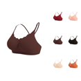 thumbnail image 1 of Wireless Bras for Women Plus Size Side Support No Underwire Criss Cross Bralette Everyday Bra, 1 of 3