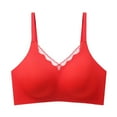 thumbnail image 1 of Wireless Bras for Women Seamless Push-up Bras No Underwire Hook & Eye Full Coverage Padded Bralette, 1 of 5