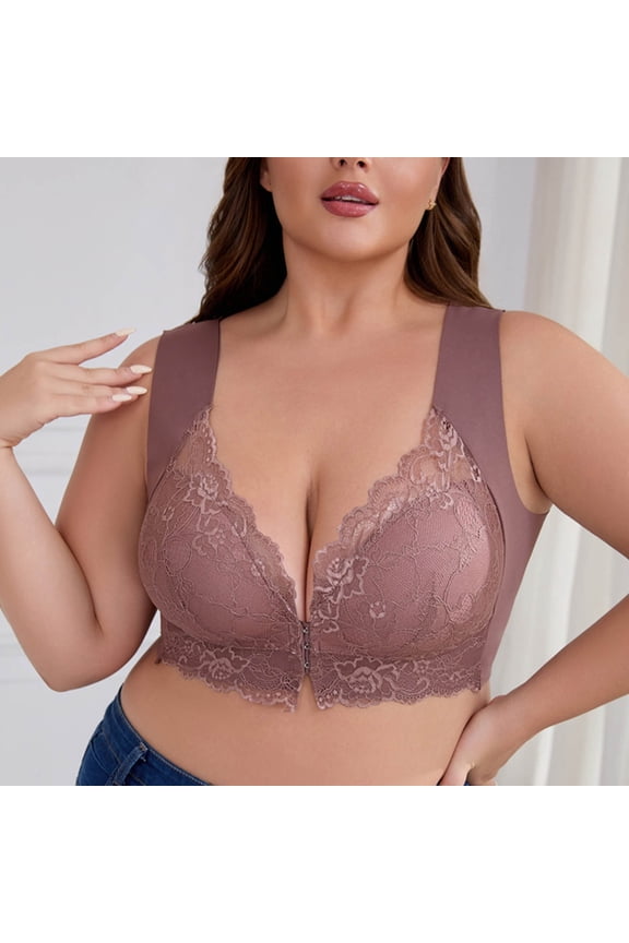 Wireless Bras for Women Solid Seamless Wireless With Padding Push Up Lifting Daily Bra for Natural Shape And Support Bras for Women
