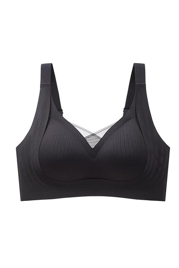 Wireless Bras with Support and Lift Full Coverage Supportive Correction Anti Sagging Bra Wireless Bras