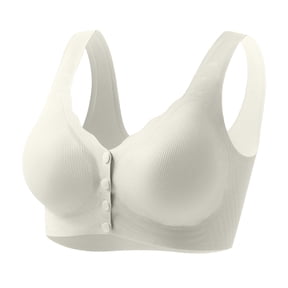 Wireless Bras with Support and Lift Plus Size Thin Front Open Breast Reducing Bra Wireless Bras