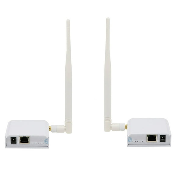 Wireless Bridge Point-to-Point Long Range Access with High-Gain Antenna, 2.4G WiFi Repeater US Plug