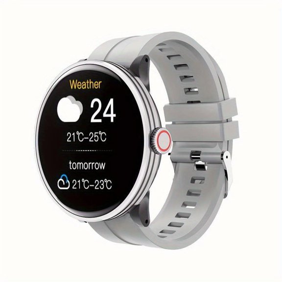 Wireless Calling And Message Alert Smart Watch with Pedometer And Calorie Tracking Features, Multifunctional Square Dial Compatible with Both Android And Ios